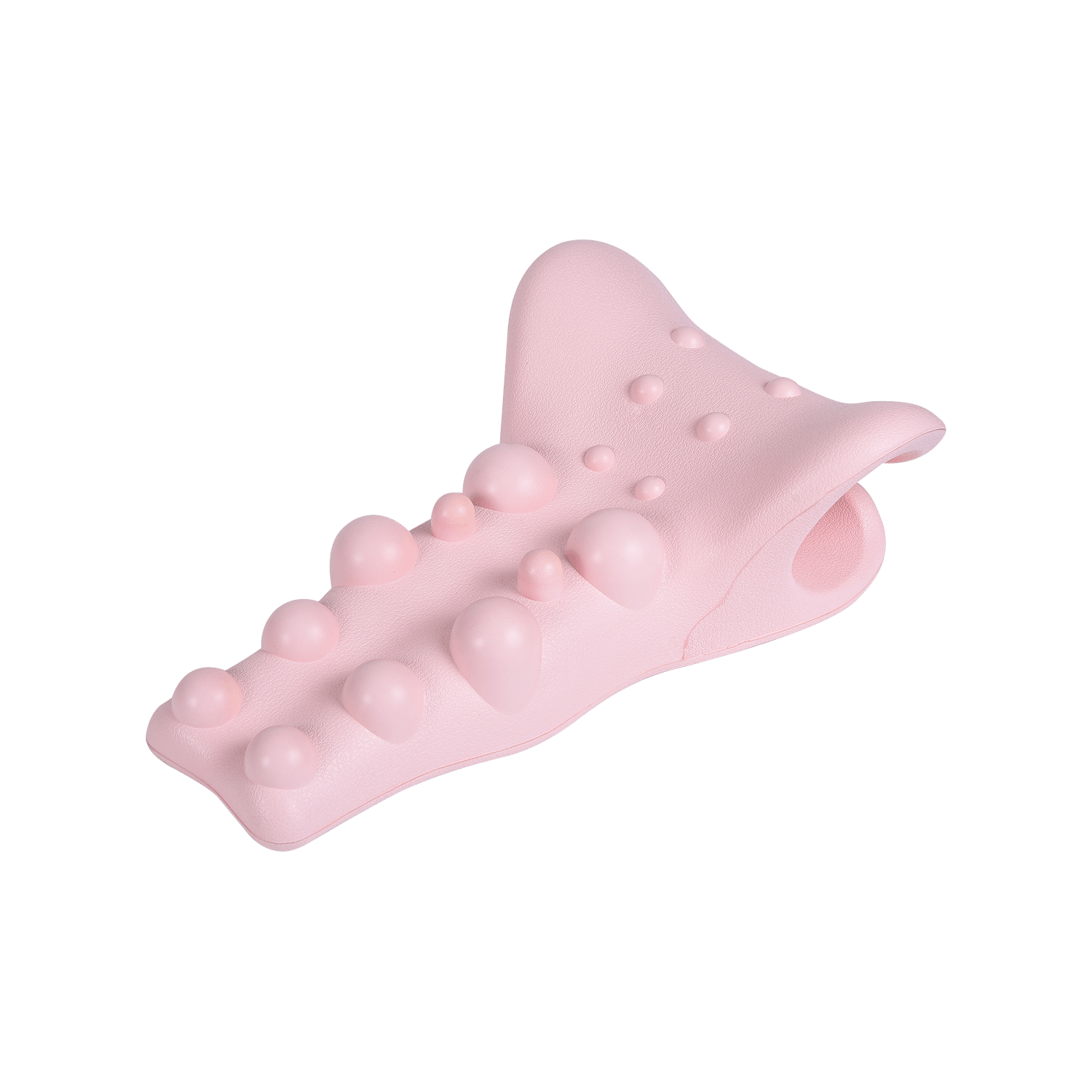 Polyurethane Molded Foam Neck And Shoulder Relaxer With Upper Back Massage Point