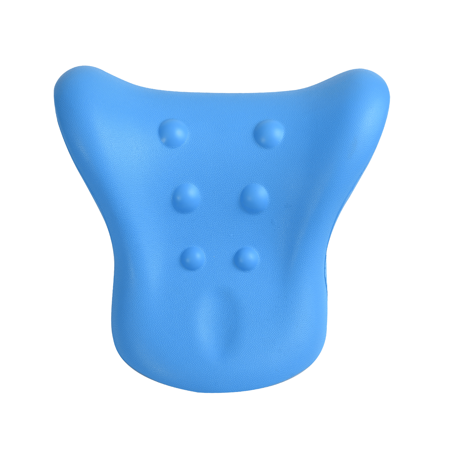 Polyurethane back muscle stretching pillow